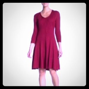 GABBY SKYE ribbed sweater dress